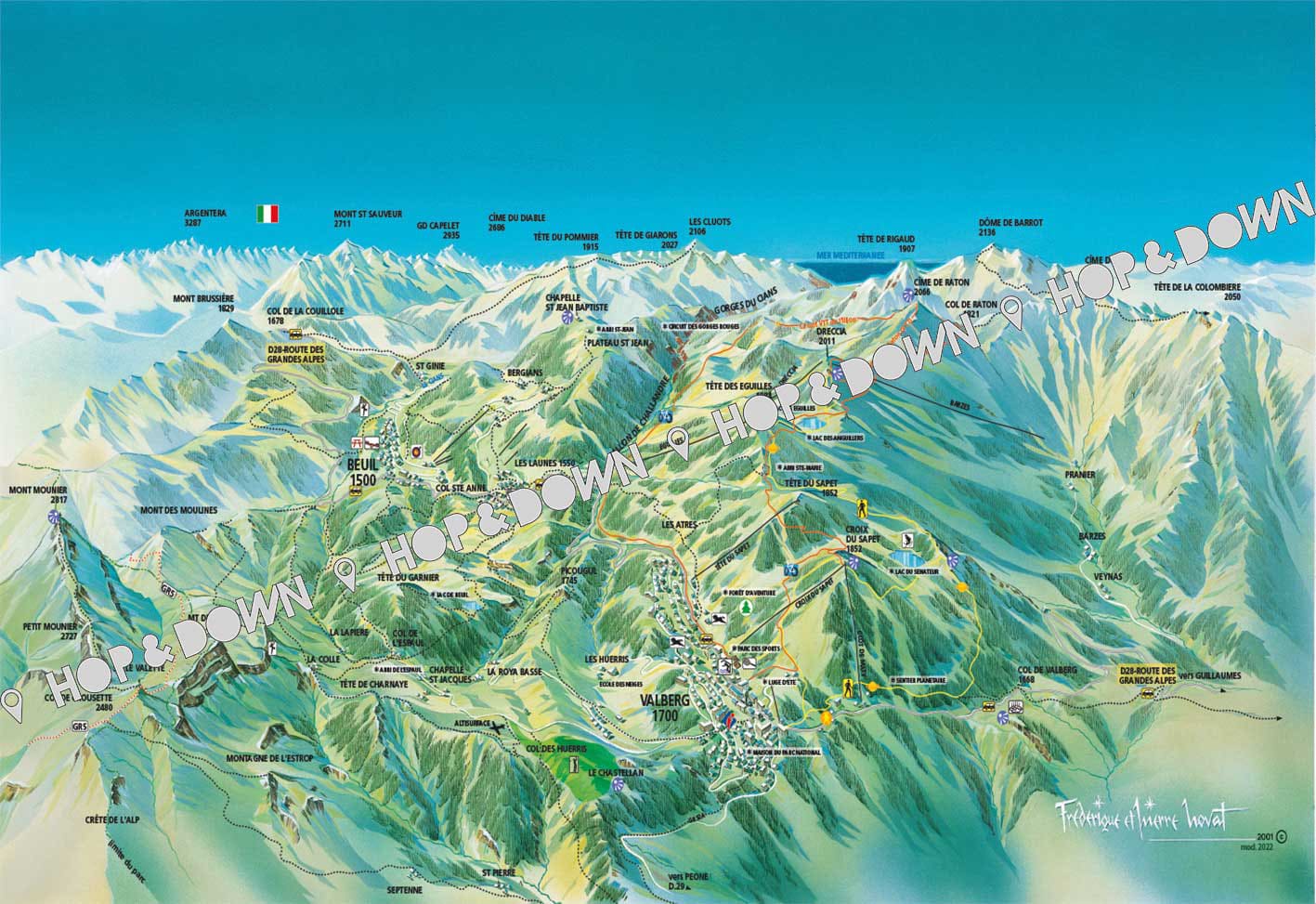 valberg été