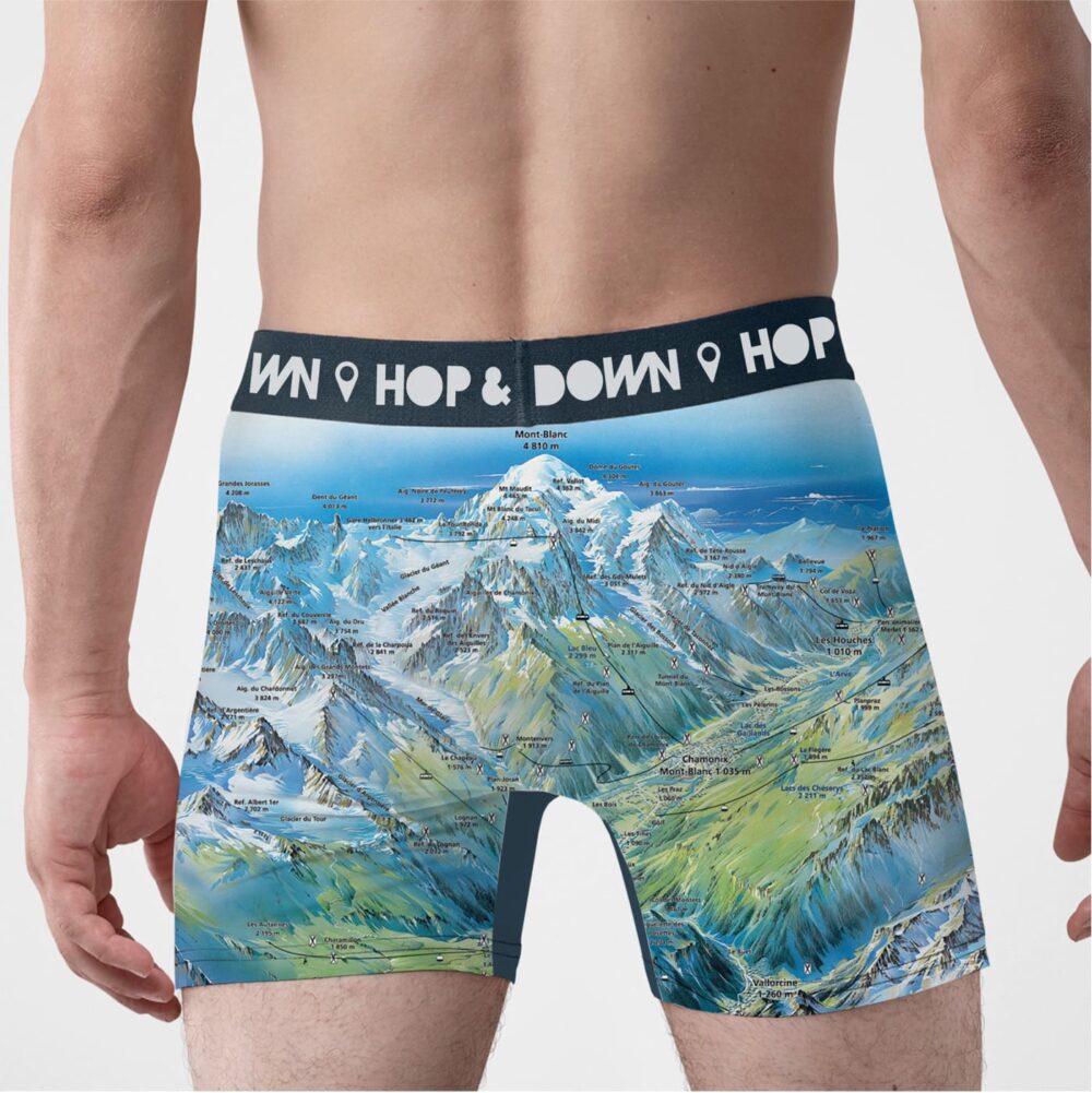 Boxer Homme chamonix - mont blanc été