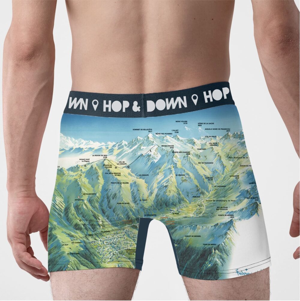 Boxer Homme champagny en vanoise été