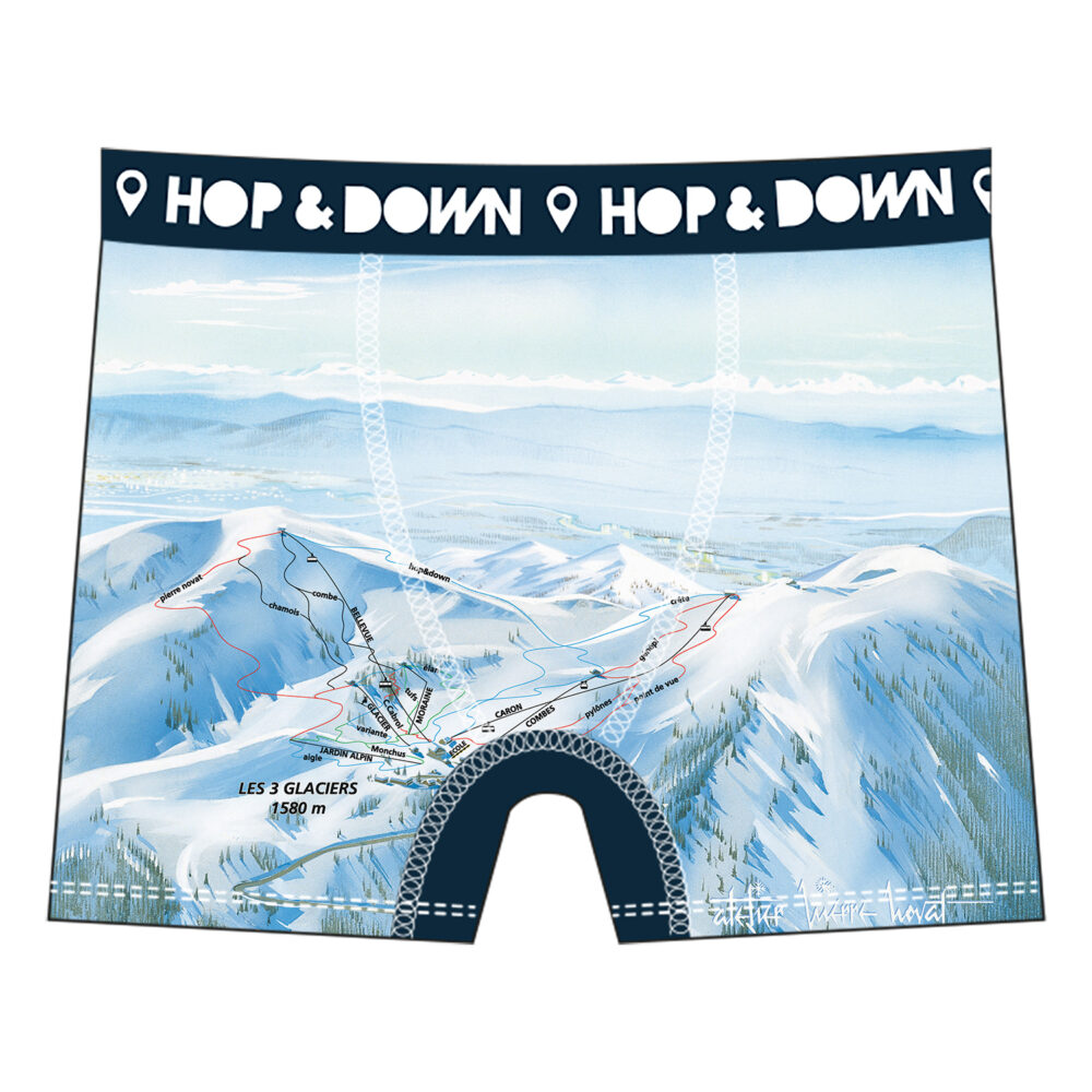 Boxer Homme les 3 glaciers