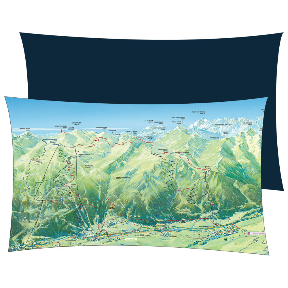 Coussin serre chevalier été