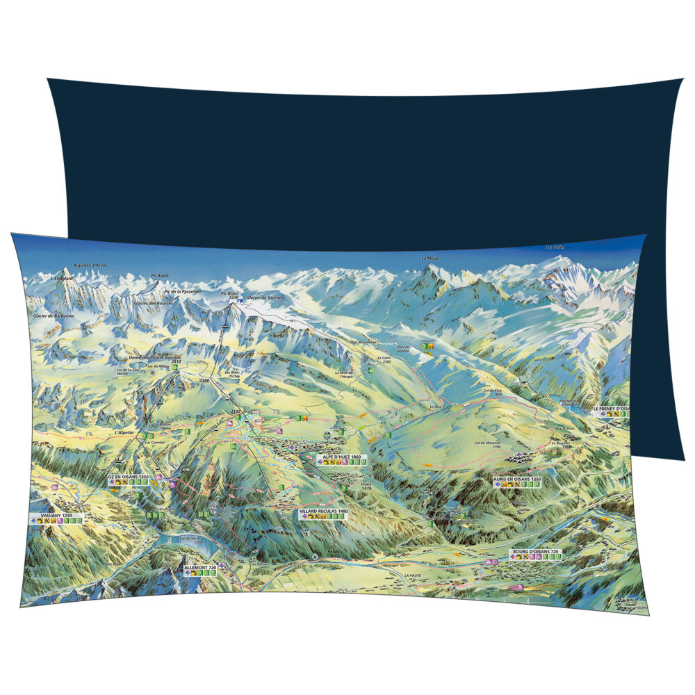 Coussin alpe d'huez été