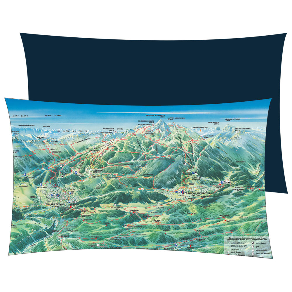 Coussin villard - correncon été