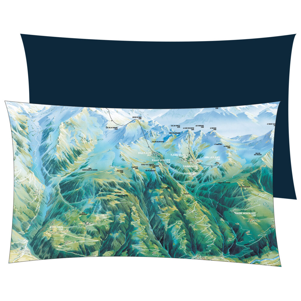 Coussin la plagne été