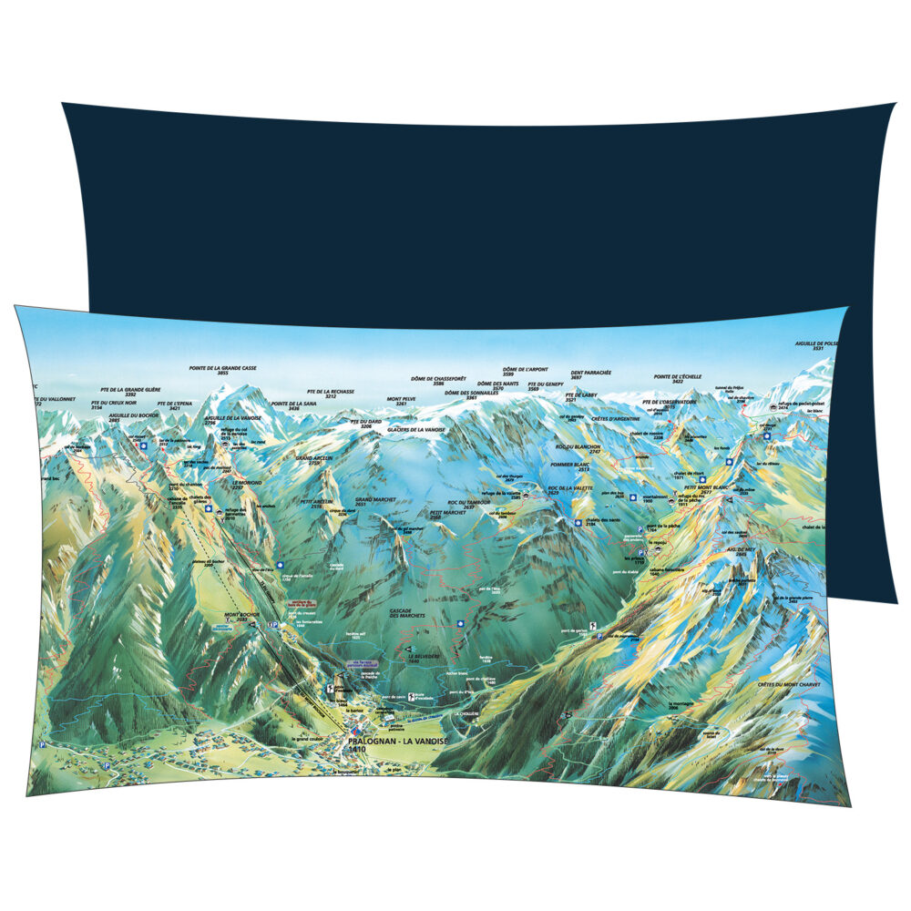 Coussin pralognan la vanoise été