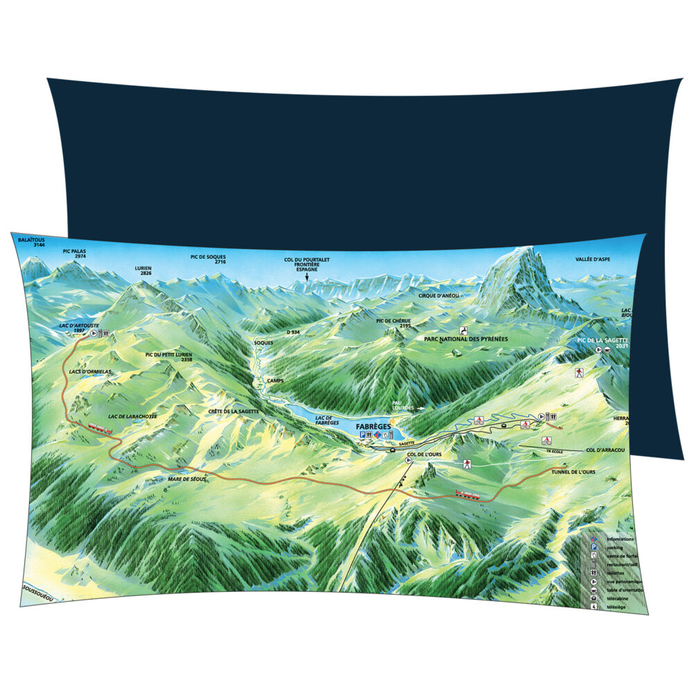 Coussin artouste été