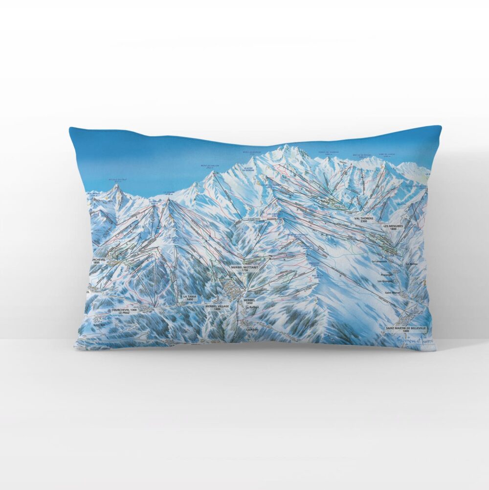 Coussin les 3 vallees