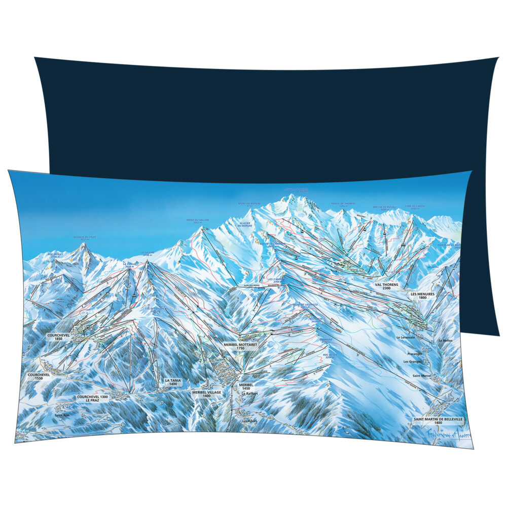 Coussin les 3 vallees