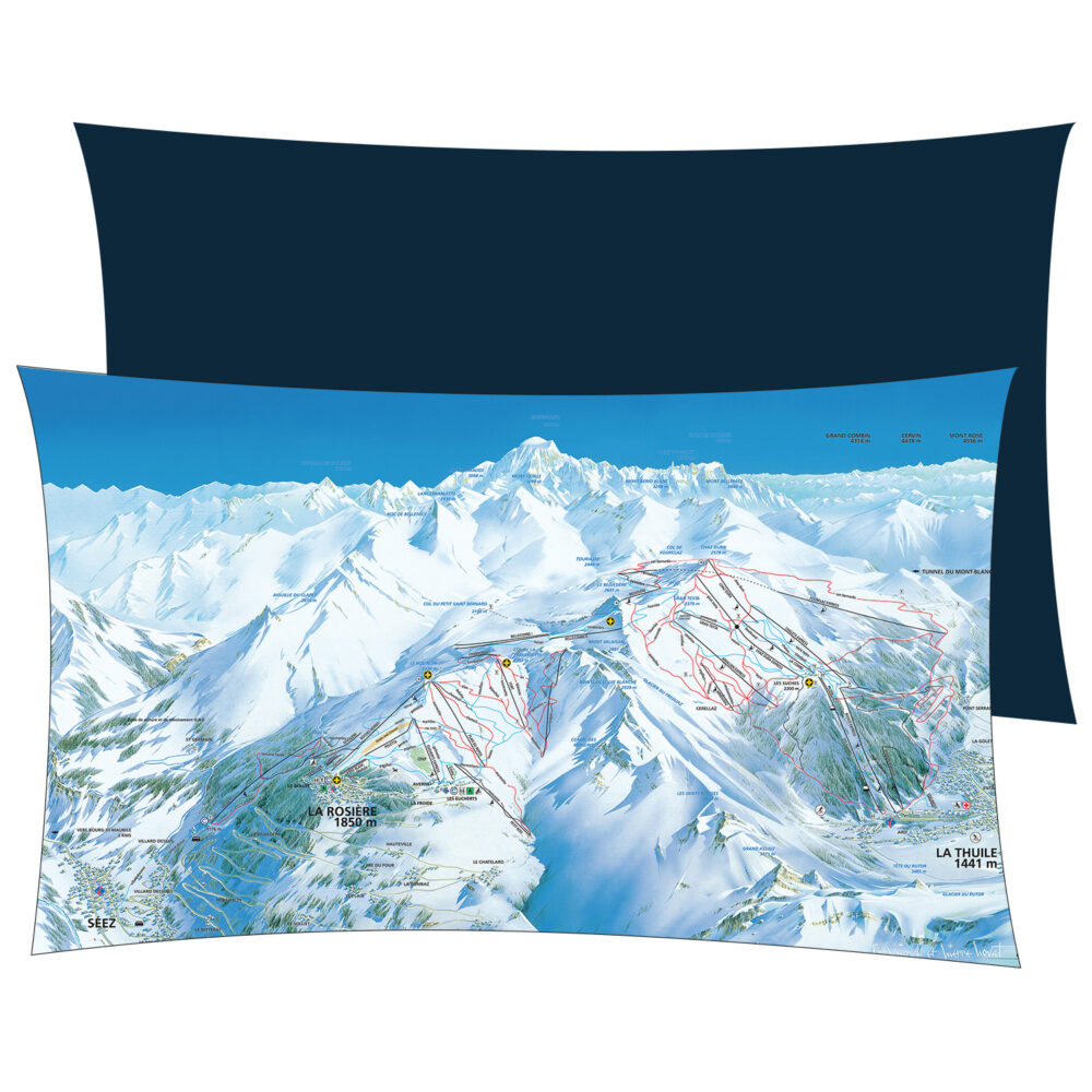 Coussin la thuile - la rosiere