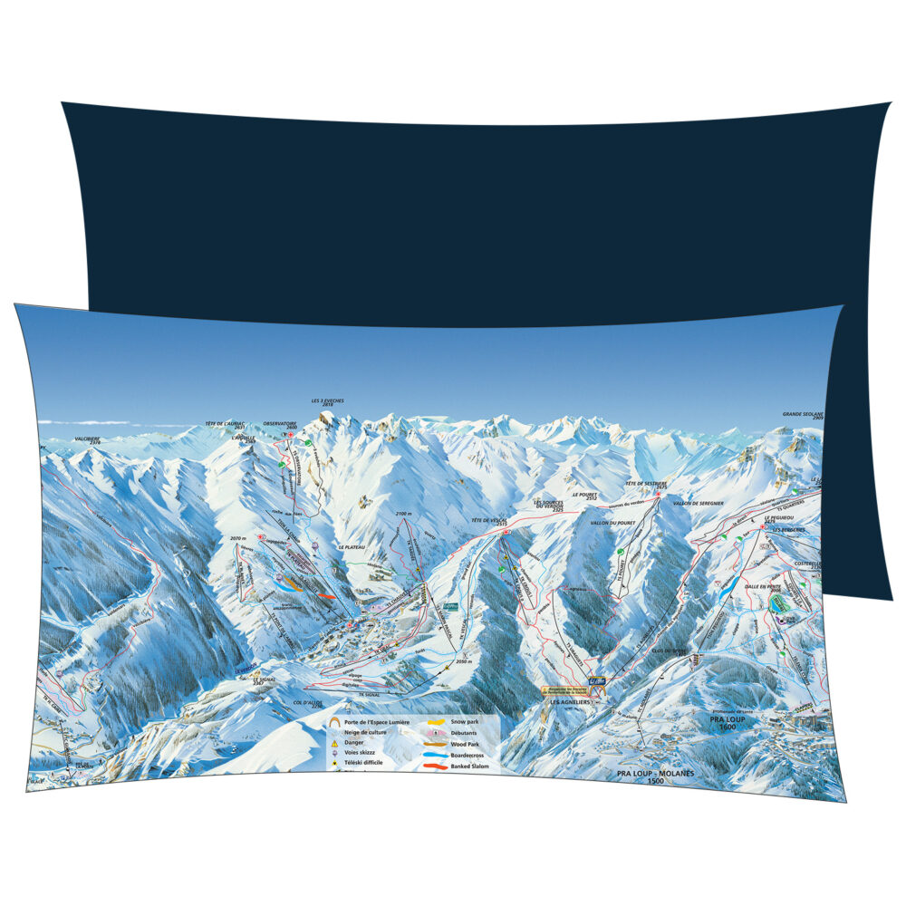 Coussin val d'allos