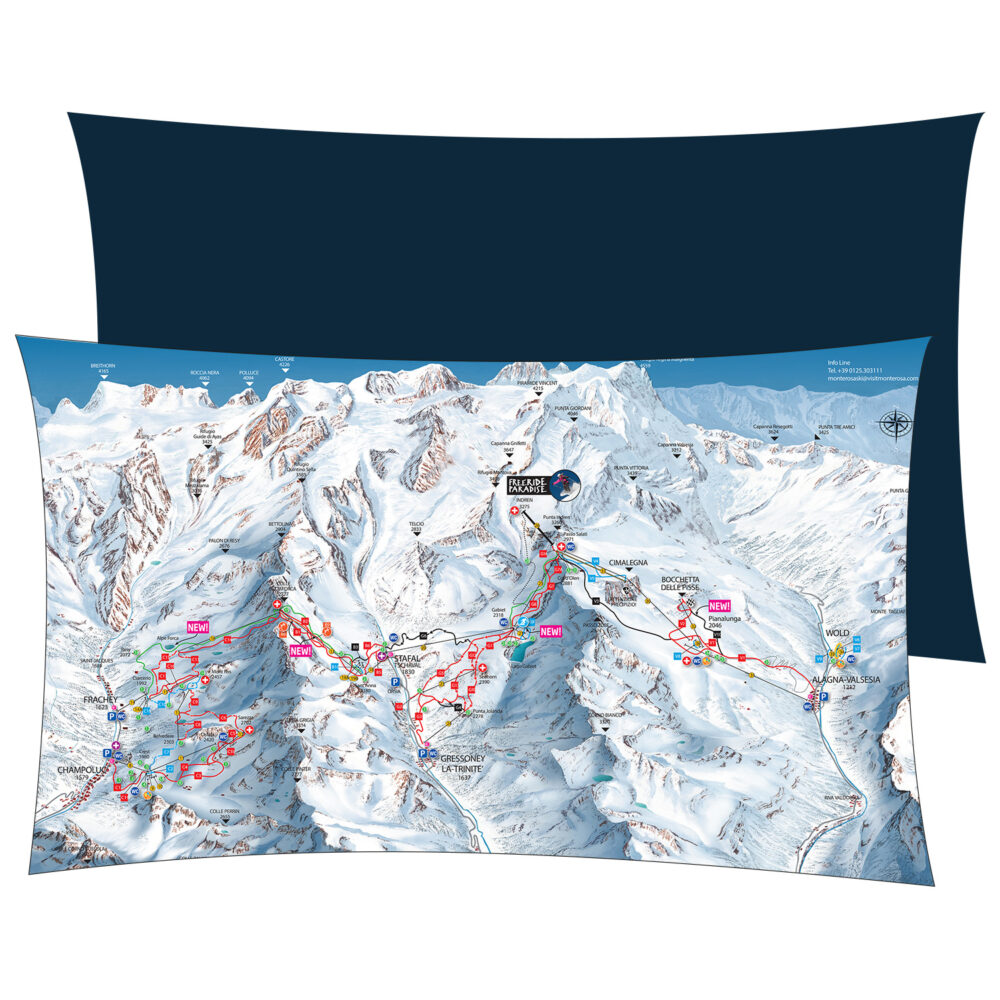 Coussin monterosa ski