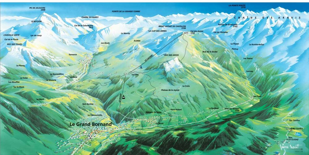 Tour de cou tubulaire le grand bornand - chinaillon été