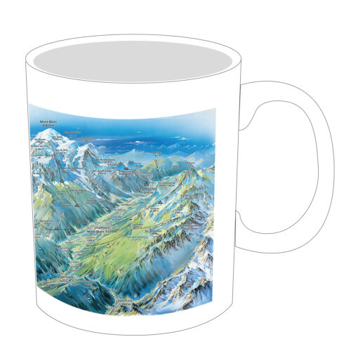 Mug chamonix - mont blanc été