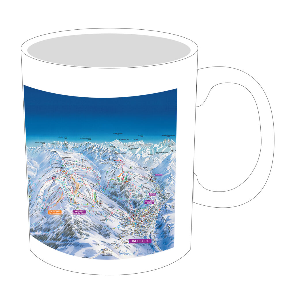 Mug valmeinier - valloire