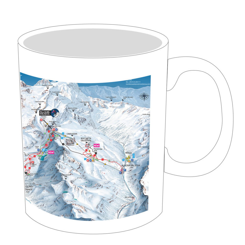 Mug monterosa ski