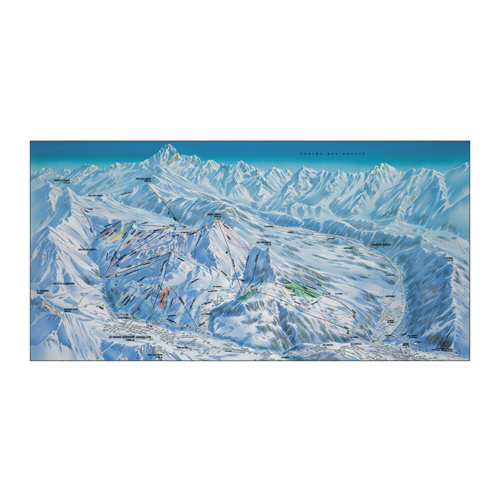 Serviette 70x140 le grand bornand - chinaillon