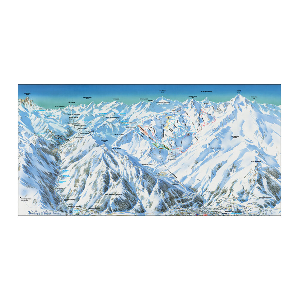 Serviette 70x140 cauterets