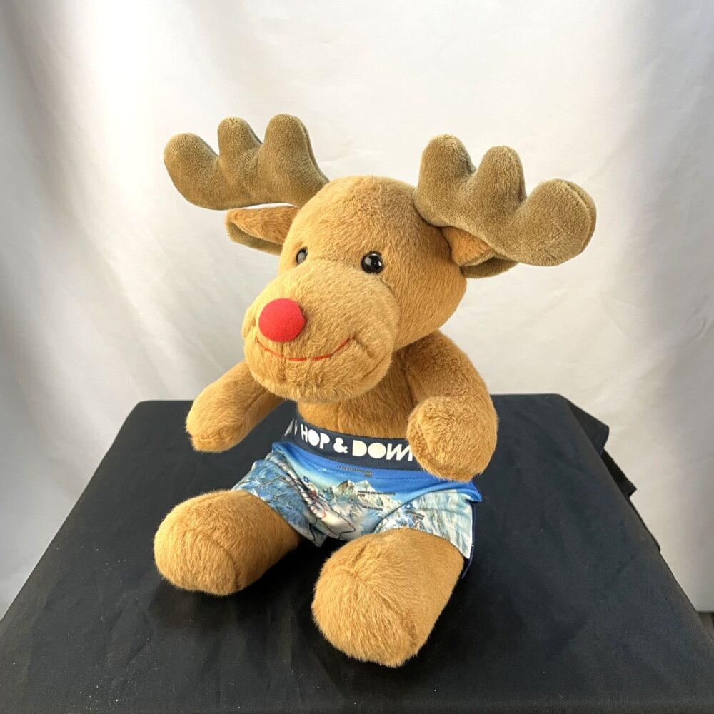 Peluche Renne Hoppy monterosa ski – Image 2