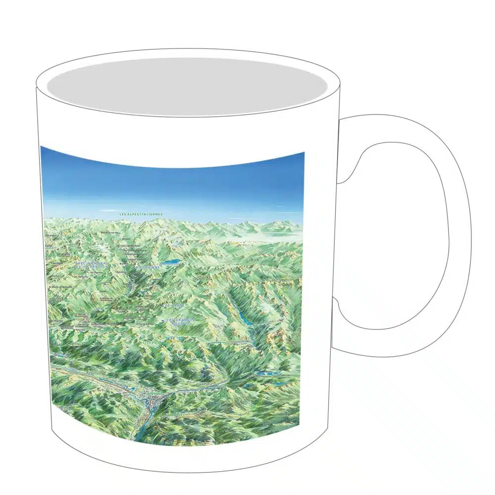 Mug générique alpes été